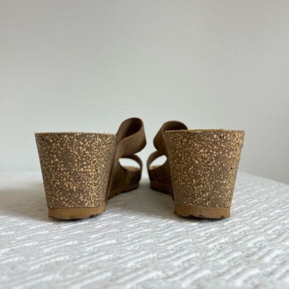 Brown Suede Women's Sandals - Picture 11 of 14